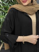 ست مانتو و شلوار طوبا کد 5108 - تصویر 7