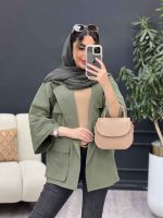 مانتو سه جیب فرناز کد 5107 - تصویر 6