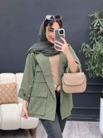 مانتو سه جیب فرناز کد 5107 - تصویر 17