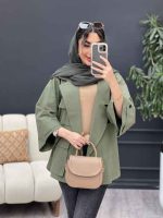 مانتو سه جیب فرناز کد 5107 - تصویر 14