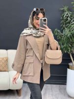 مانتو سه جیب فرناز کد 5107 - تصویر 20