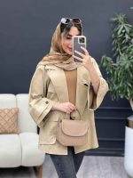 مانتو سه جیب فرناز کد 5107 - تصویر 16