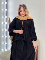 ست شومیز و دامن آستین بند کد 5119 - تصویر 3