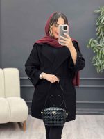 مانتو چهار دکمه صحرا کد 5130 - تصویر 4