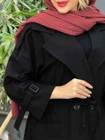 مانتو چهار دکمه صحرا کد 5130 - تصویر 6