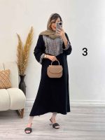 پیراهن آستین پولک دوزی کد 5141 - تصویر 13