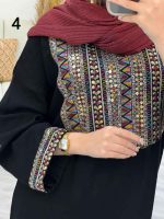 پیراهن آستین پولک دوزی کد 5141 - تصویر 15