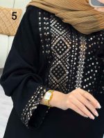 پیراهن آستین پولک دوزی کد 5141 - تصویر 16