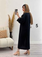 پیراهن آستین پولک دوزی کد 5141 - تصویر 11