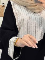 پیراهن آستین پولک دوزی کد 5141 - تصویر 12