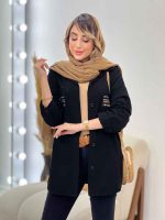 مانتو دو جیب گلدوزی مهوا کد 5166 - تصویر 3