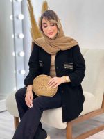 مانتو دو جیب گلدوزی مهوا کد 5166 - تصویر 6