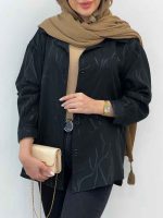 شومیز طرح دار وندا کد 5169 - تصویر 6
