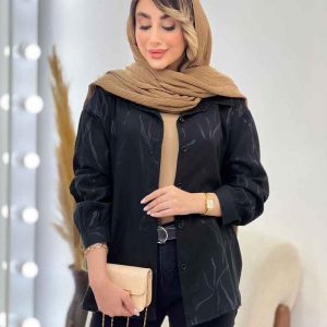 شومیز طرح دار وندا کد 5169