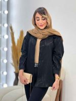 شومیز طرح دار وندا کد 5169 - تصویر 5