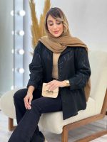 شومیز طرح دار وندا کد 5169 - تصویر 9