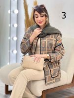 مانتو نوار دوزی برش دار کد 5150 - تصویر 4