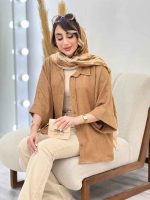 مانتو پانچ بغل چاک کد 5151 - تصویر 11