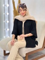 مانتو پانچ بغل چاک کد 5151 - تصویر 15
