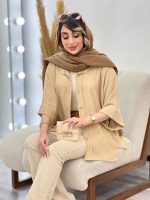 مانتو پانچ بغل چاک کد 5151 - تصویر 10