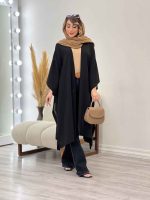 مانتو آستین دوبل بغل بند دار کد 5179 - تصویر 6