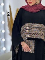 ست دو تکه تک جیب پولک دوزی کد 5140 - تصویر 5