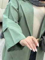 مانتو برش هلالی دو جیب نما کد 5127 - تصویر 15