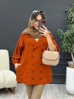 مانتو لینن ده دکمه کد 5173 - تصویر 16
