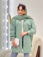 مانتو دو جیب پیله کد 5005 - تصویر 20