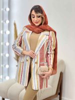 مانتو دو جیب نما کژال کد 5178 - تصویر 3