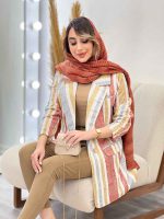 مانتو دو جیب نما کژال کد 5178 - تصویر 13
