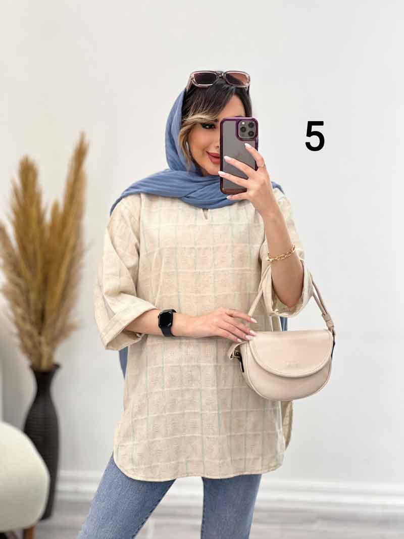 مانتو لینن نچرال مهگل کد 5192 مانتو لینن نچرال مهگل کد 5192