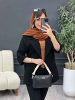 مانتو آستین پاگن نسترن کد 5203 - تصویر 13