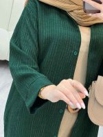 مانتو پایین هلال نگین کد 5191 - تصویر 21