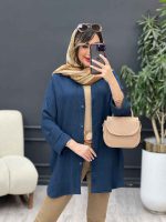 مانتو پایین هلال نگین کد 5191 - تصویر 8