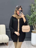 مانتو پایین هلال نگین کد 5191 - تصویر 6
