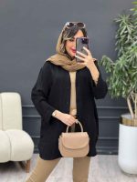 مانتو پایین هلال نگین کد 5191 - تصویر 13