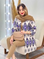 مانتو طرح سنتی پارمین کد 5186 - تصویر 6