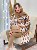 مانتو طرح سنتی پارمین کد 5186 - تصویر 8