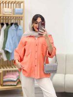 شومیز دو جیب باران کد 5148 - تصویر 6