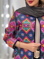 مانتو طرح سنتی نارین کد 5183 - تصویر 3