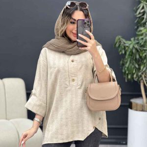 مانتو جلو بسته شیما کد 5197