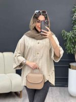 مانتو جلو بسته شیما کد 5197 - تصویر 18