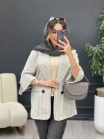 مانتو آستین سگک الیکا کد5202 - تصویر 14