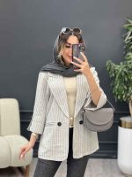 مانتو آستین سگک الیکا کد5202 - تصویر 4