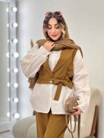 ست سه تکه جلیقه و شلوار کد 4844 - تصویر 18