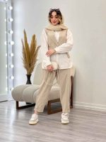 ست سه تکه جلیقه و شلوار کد 4844 - تصویر 13
