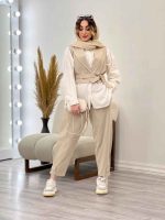 ست سه تکه جلیقه و شلوار کد 4844 - تصویر 3