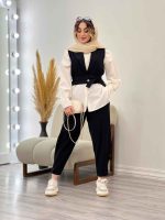 ست سه تکه جلیقه و شلوار کد 4844 - تصویر 19