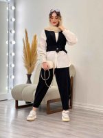 ست سه تکه جلیقه و شلوار کد 4844 - تصویر 16